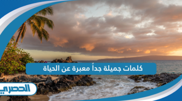 كلمات جميلة جداً ومعبرة عن الحياة